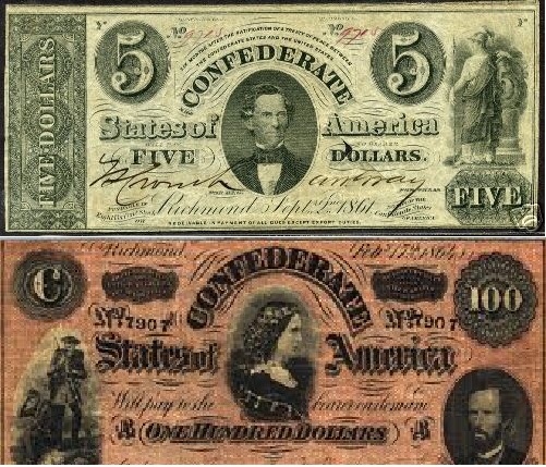 confederate money real or fake