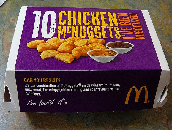10 piece chicken mcnuggets