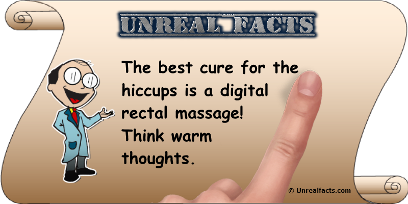 hiccup cure digital rectal massage