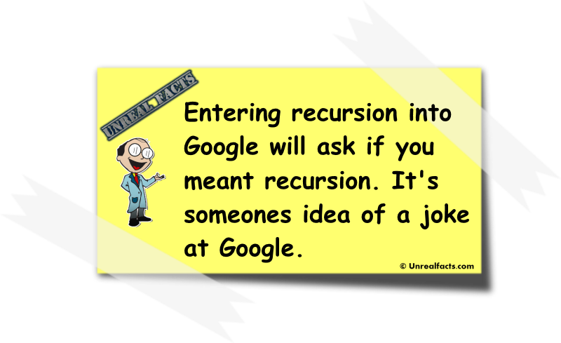 recursion google troll