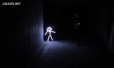 humans glow in the dark