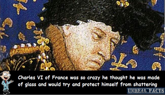 French king who thought he was made of glass
