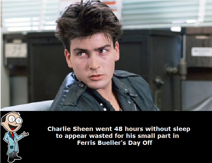 charlie sheen ferris bueller's day off