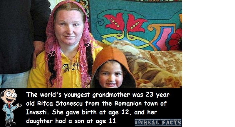 world's youngest grandmother
