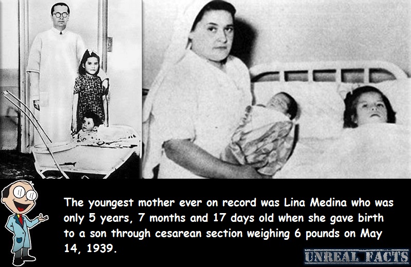 youngest mother on record