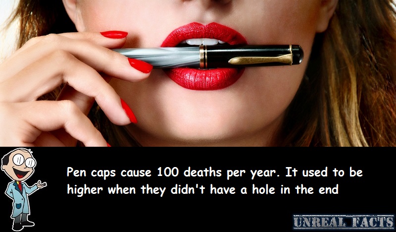 pen caps cause death