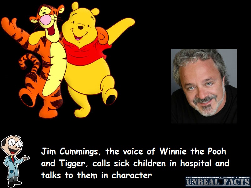 voice of winnie the pooh calls sick children
