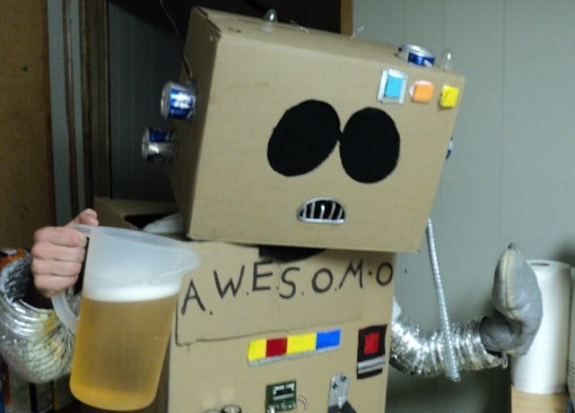 robot tasting wine