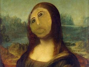 The Mona Lisa Had Eyebrows And Eyelashes