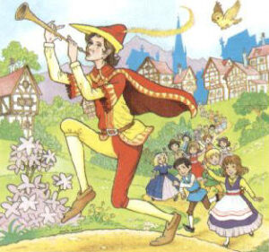 Does the Pied Piper Drown Children in the Original Story