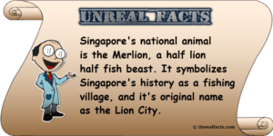 Singapore's National Animal Is A Merlion