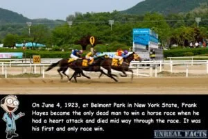 Frank Hayes Is the Only Dead Man To Win A Horse Race