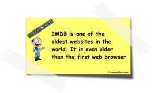 IMDB Is One Of The Oldest Websites On The Internet