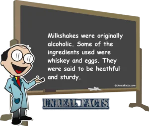 Originally, Milkshakes Were Alcoholic Drinks